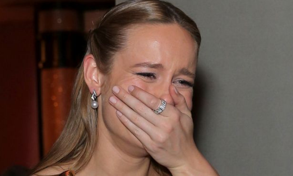 Brie Larson lloró al ver 'Wonder Woman'