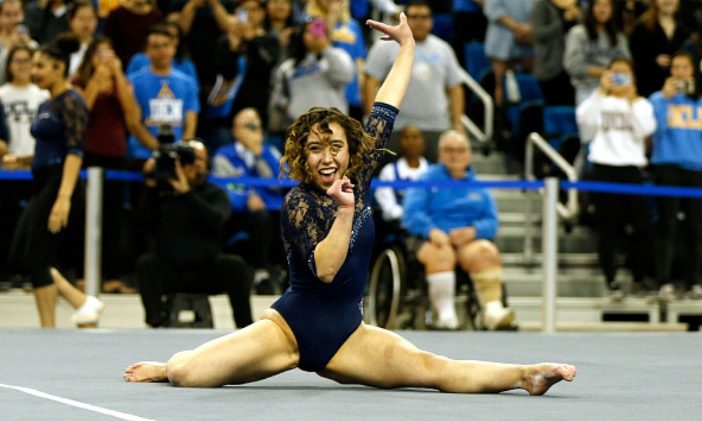 Katelyn Ohashi obtuvo otro 10 perfecto