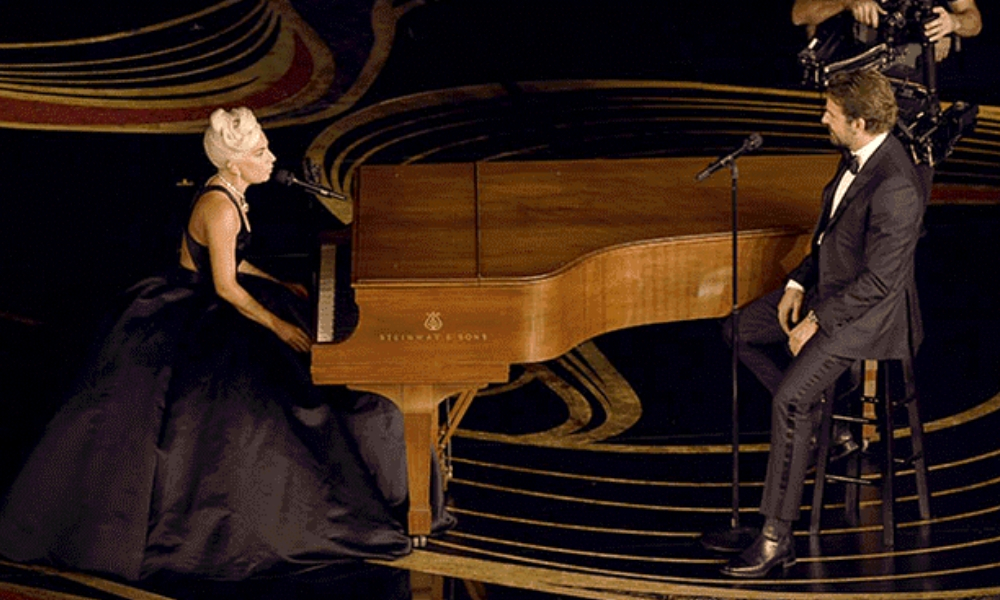 Lady Gaga y Bradley Cooper en los Oscar (1)