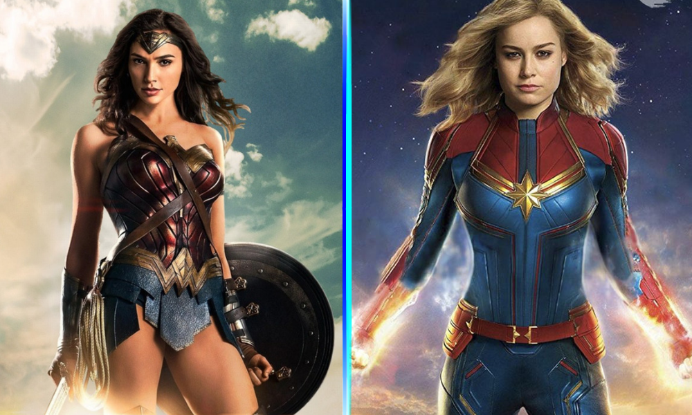 'Captain Marvel' vs 'Wonder Woman'