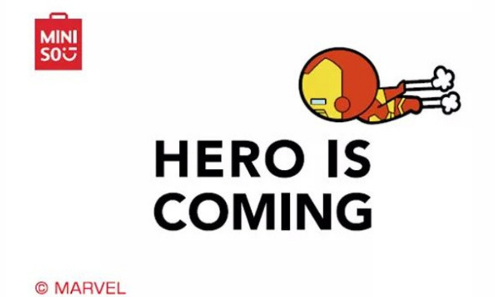 Marvel se asoció con Miniso