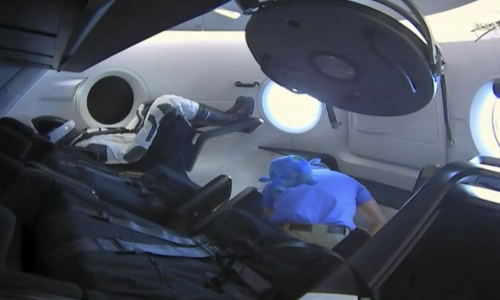SpaceX lanzó el Crew Dragon