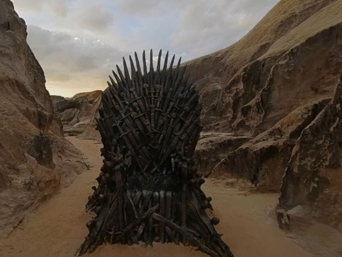 máscara golf buscar Revelan ubicación de cuatro de los seis tronos de 'Game of Thrones'