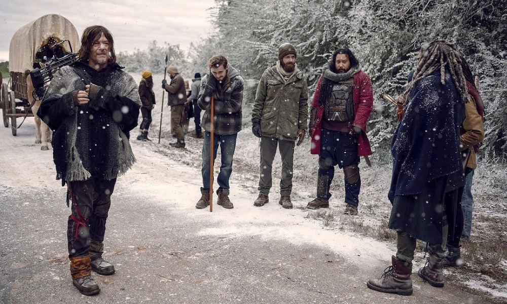 invierno en 'The Walking Dead', nunca es invierno en The Walking Dead, grabaciones de The Walking Dead, Georgia