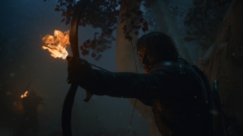 Tercer capítulo de la última temporada de 'Game of Thrones', muerte de Lyanna Mormont, Dondarrion pierde la vida, muerte de Melisandre, Arya mata al Night King, batalla de Winterfell, la batalla más larga de la televisión, muerte de Sam Tarly