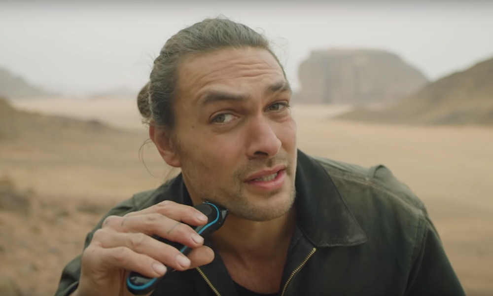 Jason Momoa se rasuró