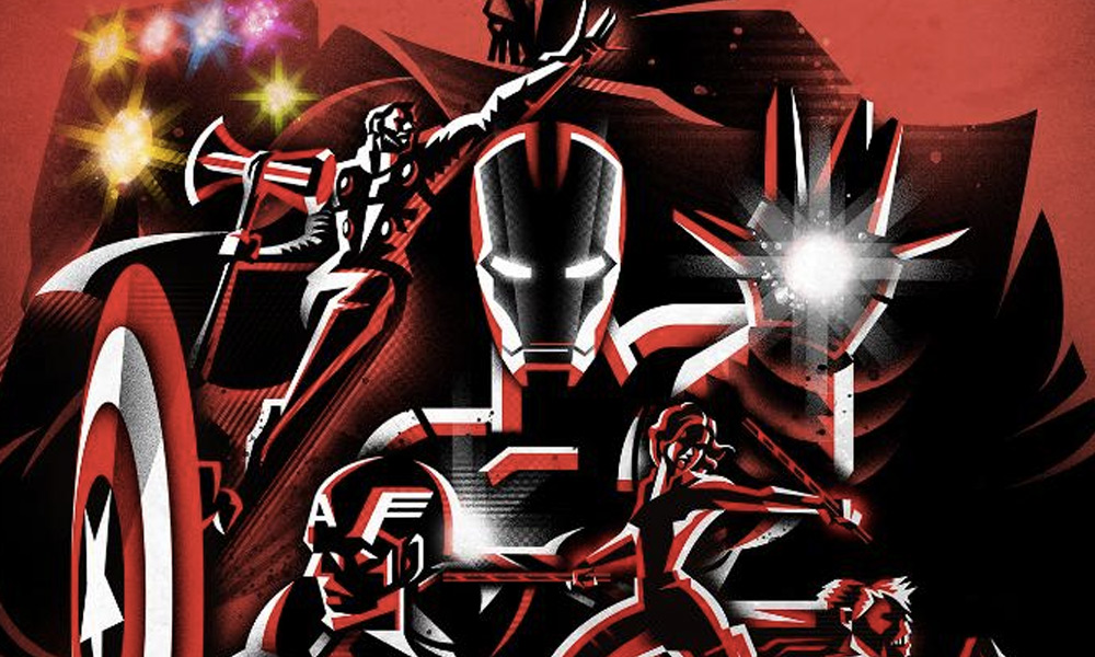 nuevo póster de ‘Avengers: Endgame’ con influencia japonesa