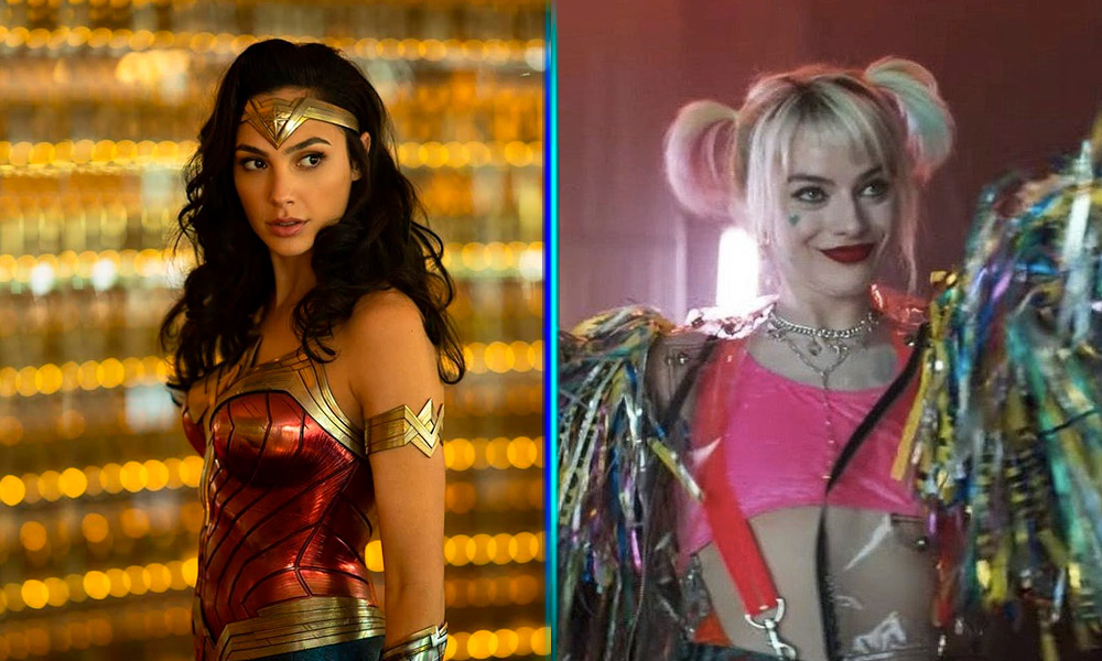 posters de ‘Wonder Woman 1984’ y ‘Birds of Prey’