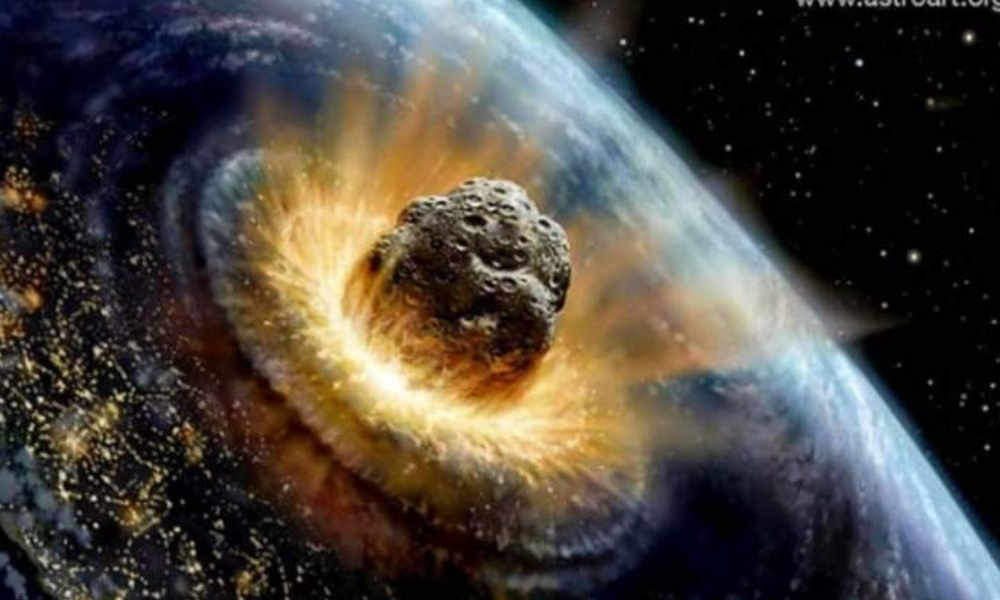 simulacro de impacto de asteroide con la Tierra
