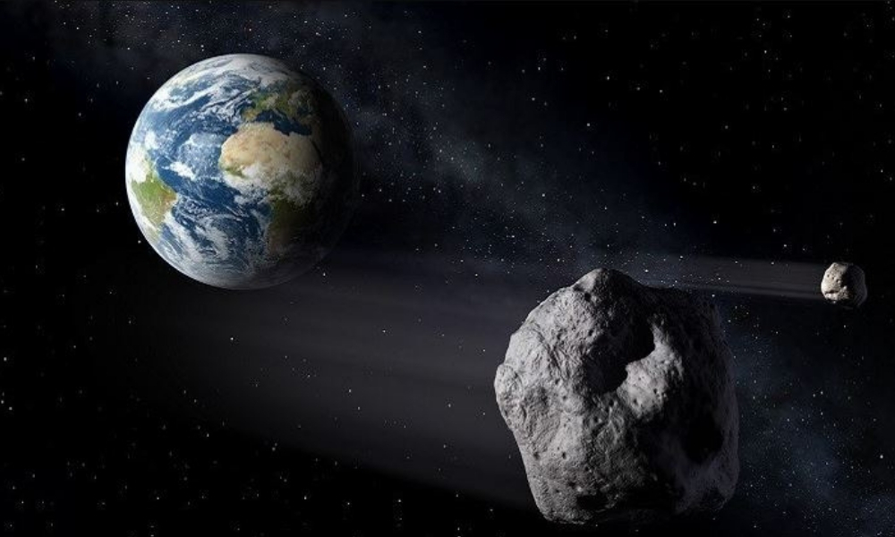 Asteroide con luna propia