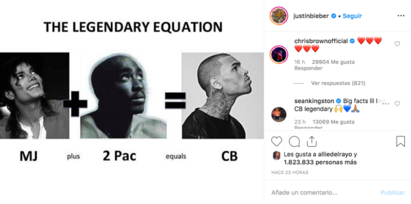 Justin Bieber defendió a Chris Brown