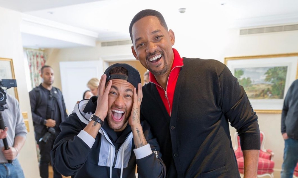 Neymar y Will Smith se conocen
