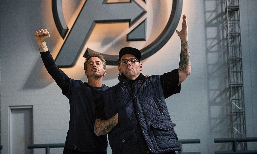 Robert Downey Jr filtró un detrás de cámaras