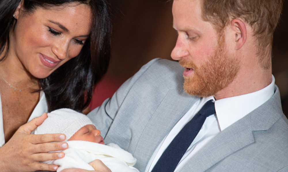 hijo del Príncipe Harry y Meghan Markle