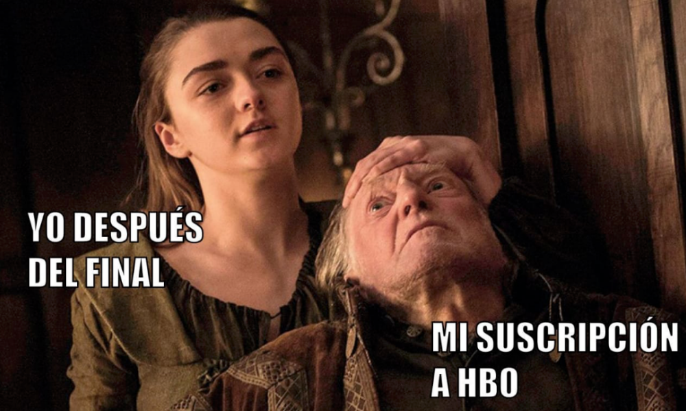 Memes del final de 'Game of Thrones'