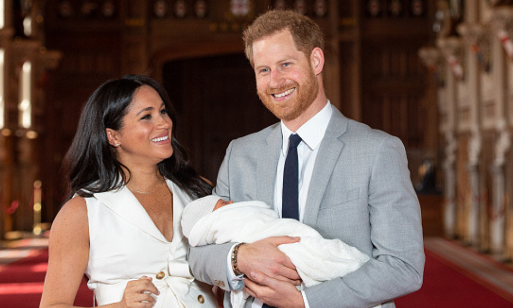 hijo del Príncipe Harry y Meghan Markle