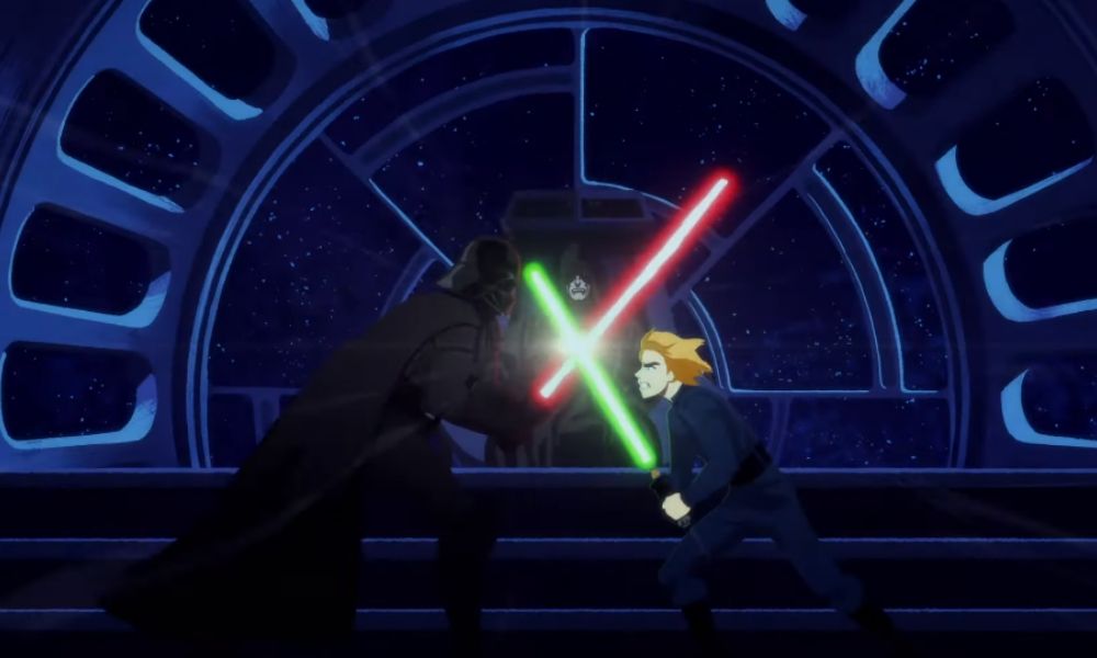 corto animado de 'Star Wars'
