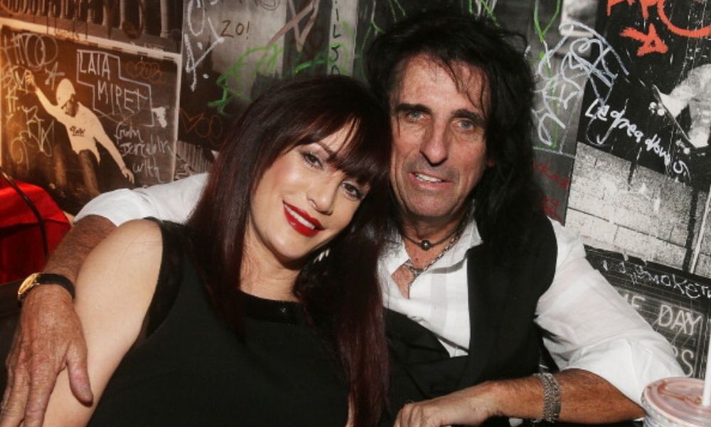 Alice Cooper y su esposa