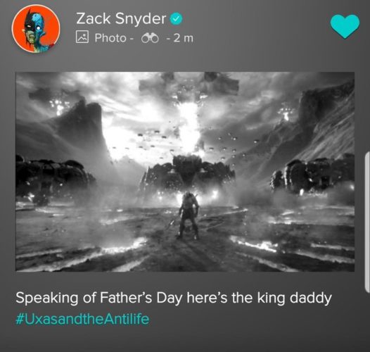 Zack Snyder su visión de ‘Darkseid’