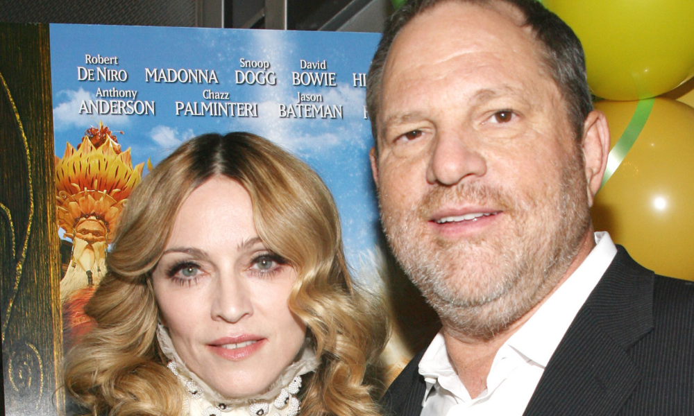 Madonna denunció a Harvey Weinstein