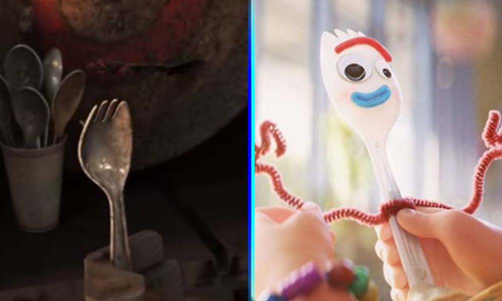 Aparición de 'Forky' en 'Wall-E'