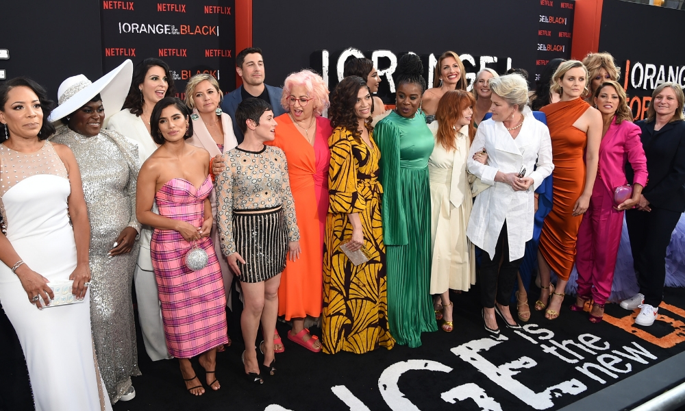Alfombra negra de ‘Orange is the New Black’