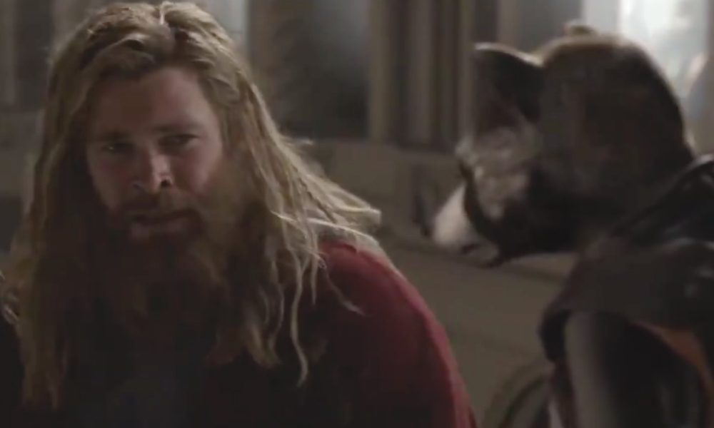 Filtraron la escena eliminada de ‘Thor’ y 'Rocket’