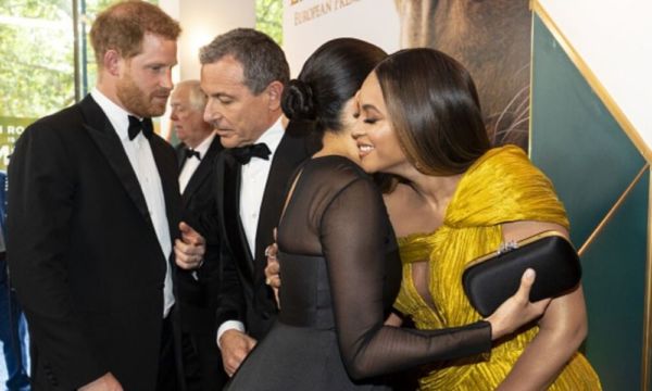 ‘The Lion King’ se cruzó con Meghan y Harry