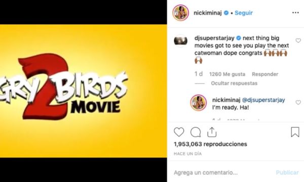 Nicki Minaj quiere ser una villana de DC