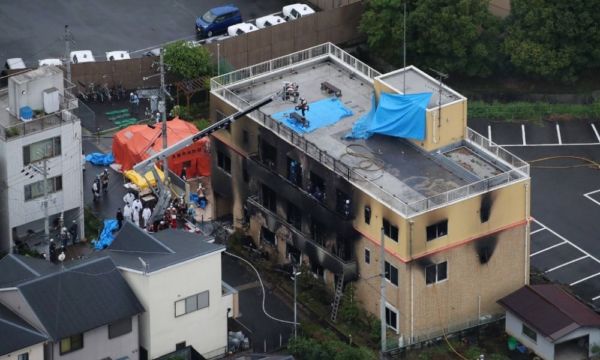incendio en Kyoto Animation
