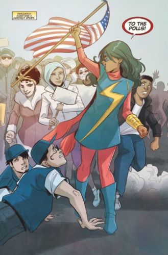Ms Marvel remplazaría a Spider-Man