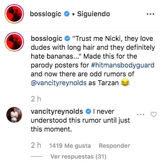 Ryan Reynolds ya aceptó ser Tarzan