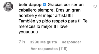 Belinda y Lupillo terminaron