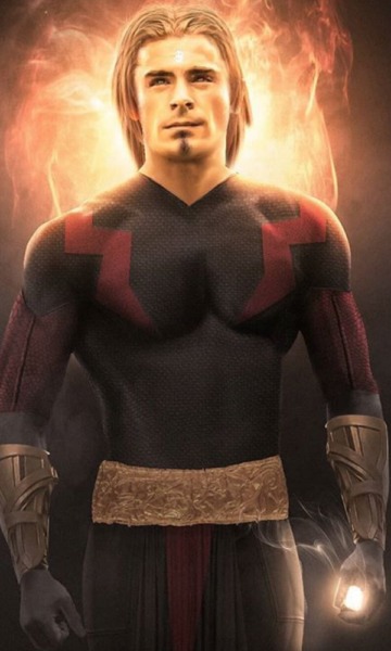 Zac Efron como Adam Warlock