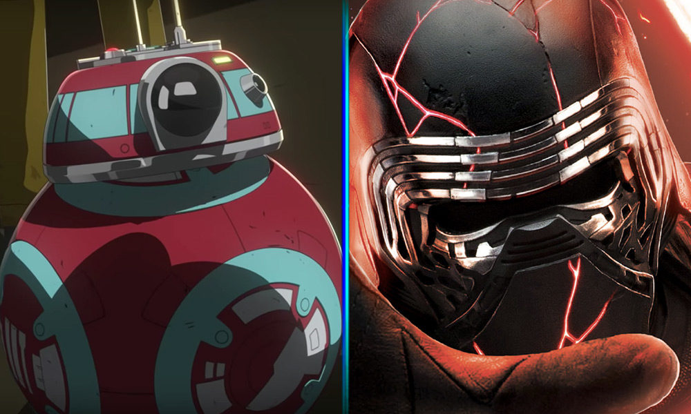 Kylo Ren en el nuevo trailer de 'Star Wars'