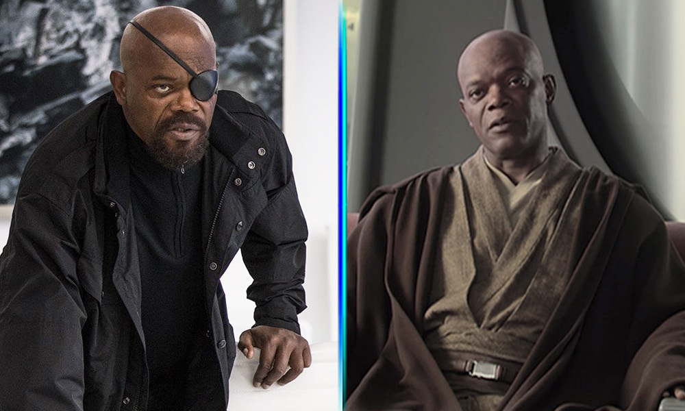Mace Windu y Nick Fury