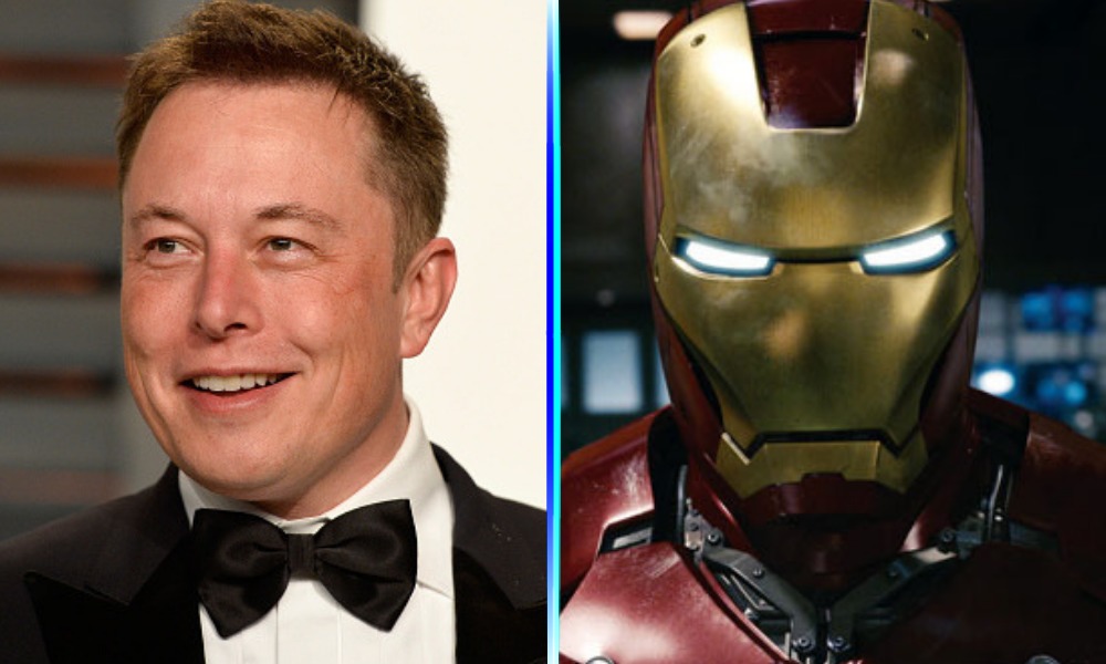 Elon Musk hizo un "Iron Man"