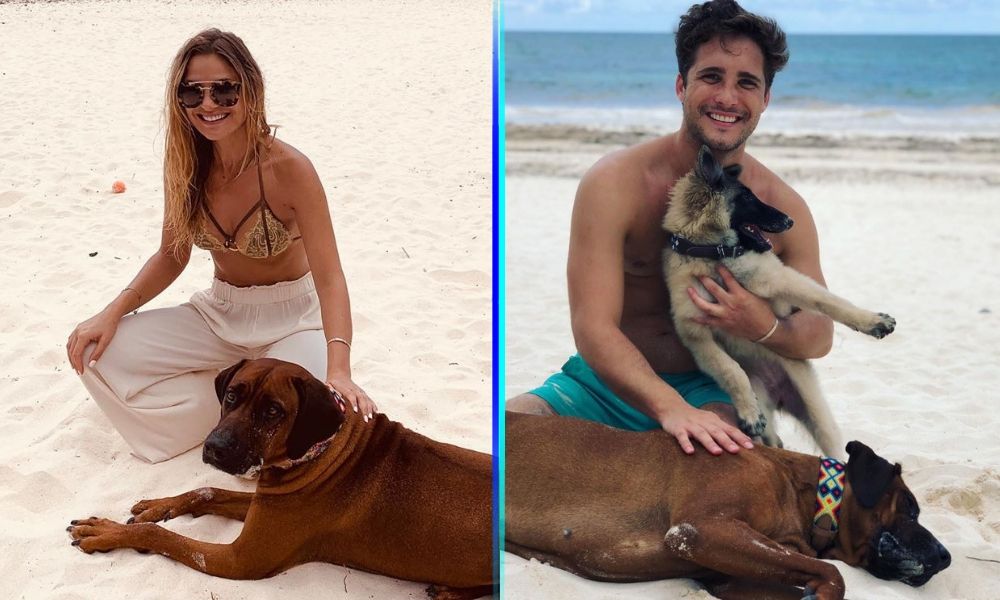 vacaciones de Diego Boneta y Mayte Rodríguez
