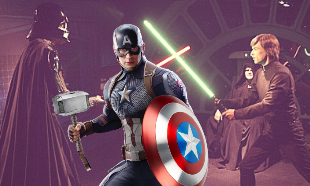 Sables de Star Wars en Avengers