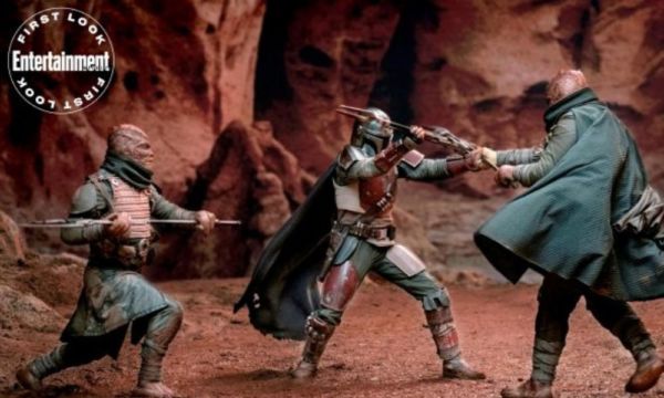serie de Star Wars The Mandalorian reveló imágenes