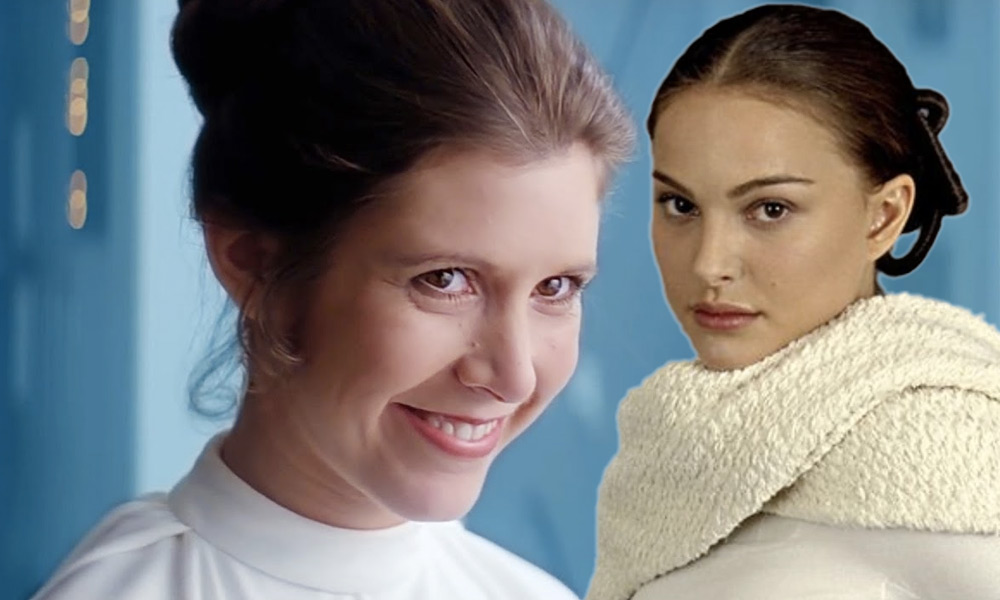 Error entre Leia y Padmé de ‘Star Wars’