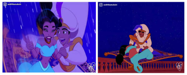Princesas Disney en la realidad