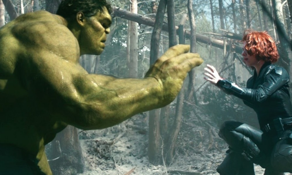 Romance entre Hulk y Black Widow