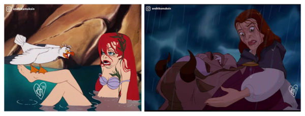 Princesas Disney en la realidad