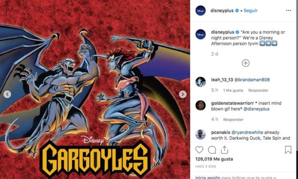 serie gárgolas llega a Disney Plus 