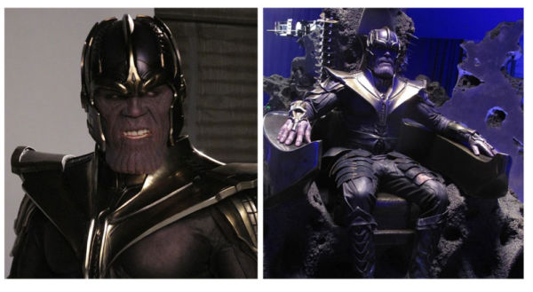 Thanos detrás de cámaras