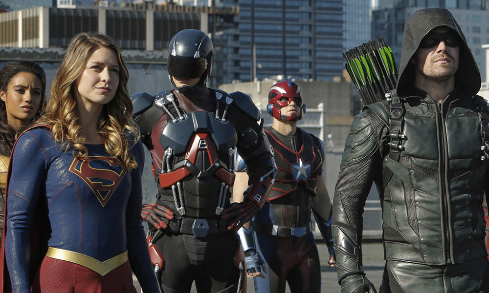 Fotos de la batalla final de 'Crisis on Infinite Earths'