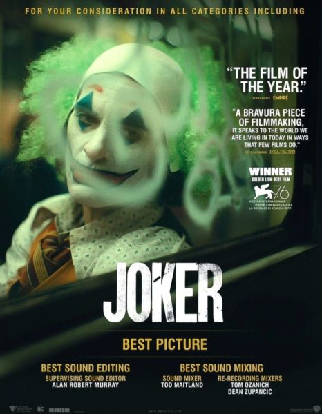 Campaña de 'Joker' para los Oscar