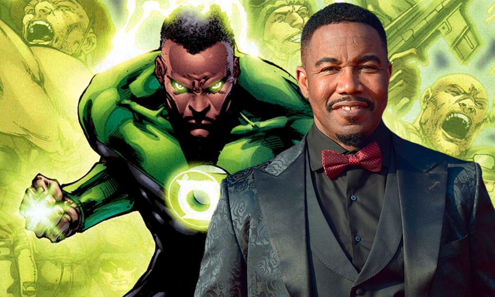 Michael Jai White como green lantern