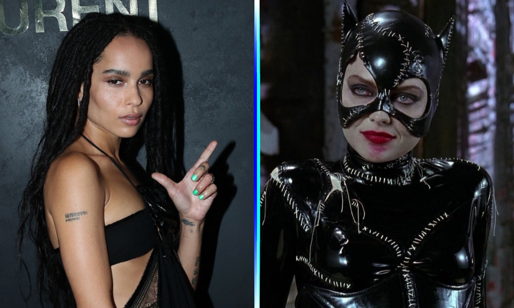 Michelle Pfeiffer aconsejó a Zoe Kravitz para Catwoman